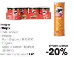 HANOS Pringles Chips aanbieding