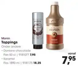 HANOS Monin Toppings aanbieding