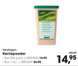 HANOS Verstegen Kerriepoeder aanbieding