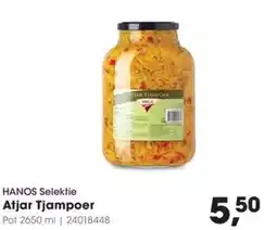 HANOS HANOS Selektie Atjar Tjampoer aanbieding