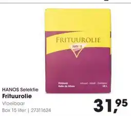 HANOS HANOS Selektie Frituurolie aanbieding