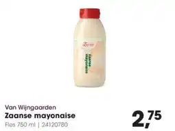 HANOS Van Wijngaarden Zaanse mayonaise aanbieding