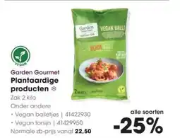 HANOS Garden Gourmet Plantaardige producten aanbieding