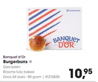 HANOS Banquet d'Or Burgerbuns aanbieding