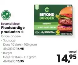 HANOS Beyond Meat Plantaardige producten aanbieding