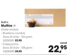 HANOS Ruth's Muffins aanbieding