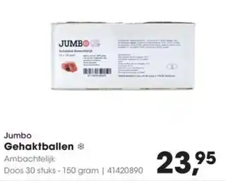 HANOS Jumbo Gehaktballen aanbieding