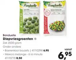 HANOS Bonduelle Diepvriesgroenten aanbieding