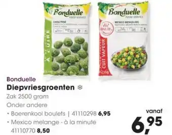 HANOS Bonduelle Diepvriesgroenten aanbieding