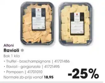 HANOS Altoni Ravioli aanbieding