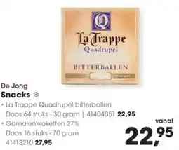 HANOS De Jong Snacks aanbieding