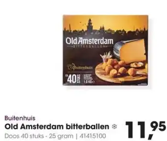 HANOS Buitenhuis Old Amsterdam bitterballen * aanbieding