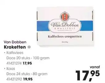 HANOS Van Dobben Kroketten aanbieding