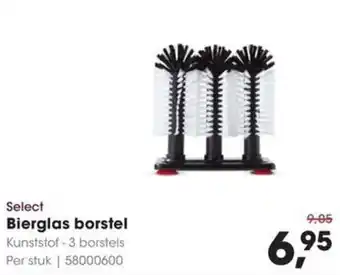 HANOS Select Bierglas borstel aanbieding