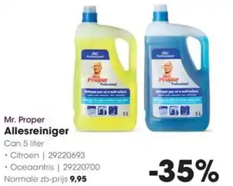 HANOS Mr. Proper Allesreiniger aanbieding