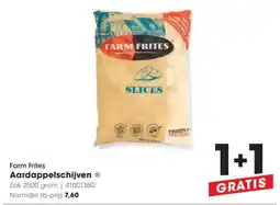 HANOS Farm Frites Aardappelschijven aanbieding