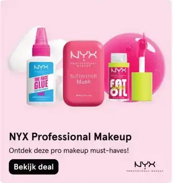 Etos NYX Professional Makeup aanbieding