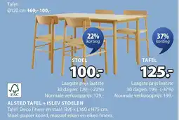 Jysk Alsted tafel aanbieding