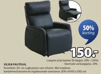 Jysk Vejen fauteuil aanbieding