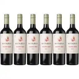 Albert Heijn Santa Julia Malbec organic wiine 6 flessen aanbieding