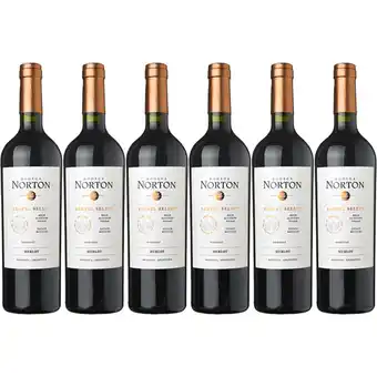 Albert Heijn Norton Barrel select merlot 6 flessen aanbieding