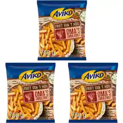 Albert Heijn Aviko Oma's Smulfriet 3-pack aanbieding