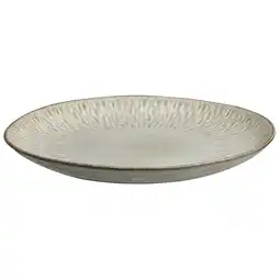 Leen Bakker Dinerbord Bodhi - beige stoneware - Ø27,5 cm - Leen Bakker aanbieding