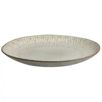 Leen Bakker Dinerbord Bodhi - beige stoneware - Ø27,5 cm - Leen Bakker aanbieding