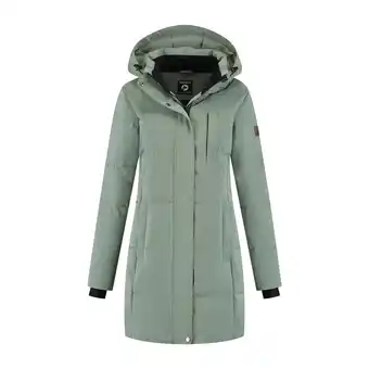 ANWB Travelin' Rayna Dames pufferparka Groen aanbieding