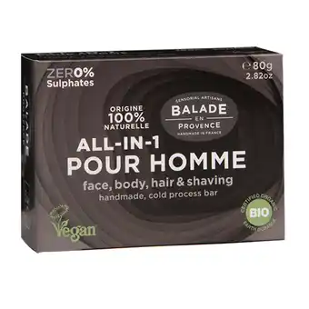 Holland & Barrett Balade En Provence All-in-1 for Men - 80g aanbieding