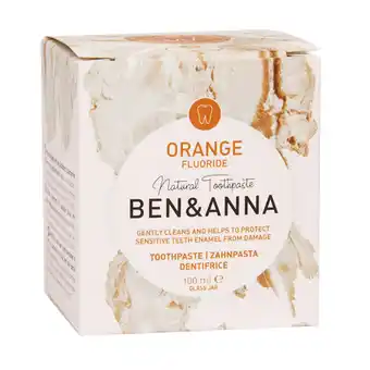 Holland & Barrett Ben & Anna Tandpasta met Fluoride Orange - 100ml aanbieding