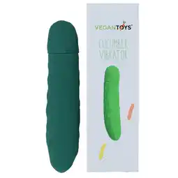 Holland & Barrett Vegan Toys Vibrator Komkommer - 2 x 2.6 x 11.5 cm aanbieding