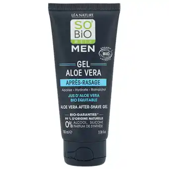 Holland & Barrett So'Bio étic Men After-Shave Gel Aloe Vera - 100ml aanbieding