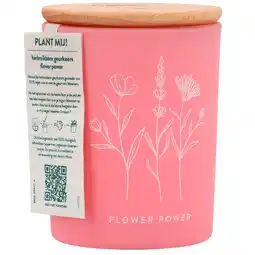 Holland & Barrett De Tuinen x Aroma Home Herbruikbare Geurkaars Flower Power - 150g aanbieding