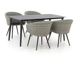 Kees Smit Manifesto Veruno/Sora 160cm dining tuinset 5-delig aanbieding