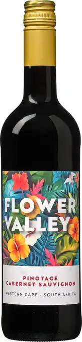 De Wijnbeurs Flower Valley Pinotage-Cabernet Sauvignon aanbieding