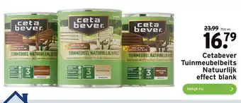 GAMMA Cetabever Tuinmeubelbeits Natuurlijk effect blank aanbieding