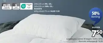 Jysk Kussen aanbieding