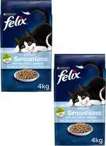 Bol.com Felix Senior Sensations - Kattenvoer - 2 x 4 kg aanbieding