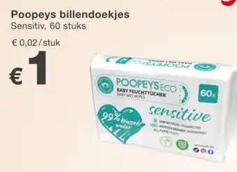 Kik Poopeys billendoekjes aanbieding