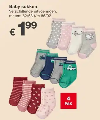 Kik Baby sokken aanbieding