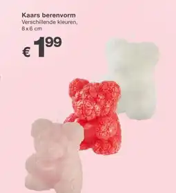 Kik Kaars berenvorm aanbieding