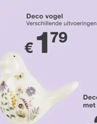 Kik Deco vogel aanbieding