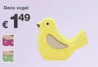 Kik Deco vogel aanbieding