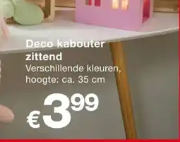 Kik Deco kabouter zittend aanbieding