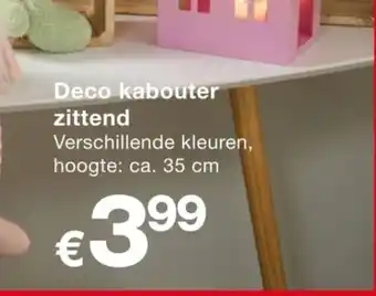 Kik Deco kabouter zittend aanbieding