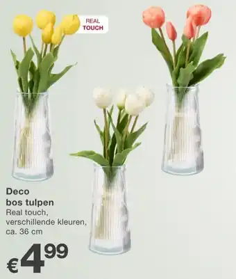 Kik Deco bos tulpen aanbieding