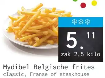 Naanhof Mydibel Belgische frites aanbieding