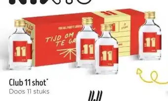 Jumbo Club 11 shot* aanbieding