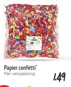 Jumbo Papier confetti aanbieding